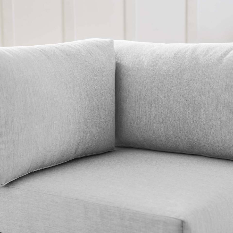 Modway Shore Sunbrella® Fabric Aluminum Outdoor Patio Corner Sofa - EEI-4224 | Outdoor Sofas, Loveseats & Sectionals | Modishstore - 7