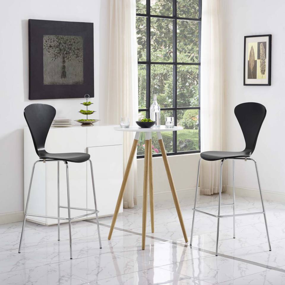 Modway Passage Dining Bar Stool Set of 2 - EEI-4231 | Bar Stools | Modishstore - 1