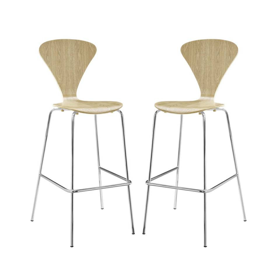 Modway Passage Dining Bar Stool Set of 2 - EEI-4231 | Bar Stools | Modishstore - 5