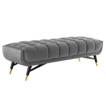 Modway Adept 60" Performance Velvet Bench - EEI-4241 | Benches | Modishstore - 3
