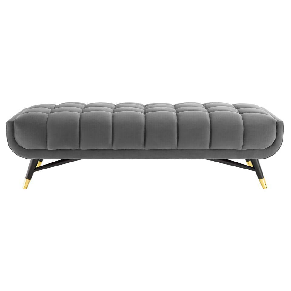 Modway Adept 60" Performance Velvet Bench - EEI-4241 | Benches | Modishstore - 6
