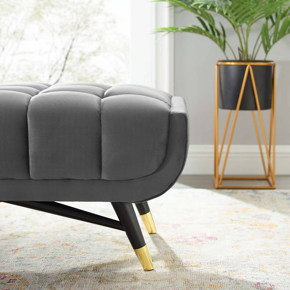 Modway Adept 60" Performance Velvet Bench - EEI-4241 | Benches | Modishstore - 2