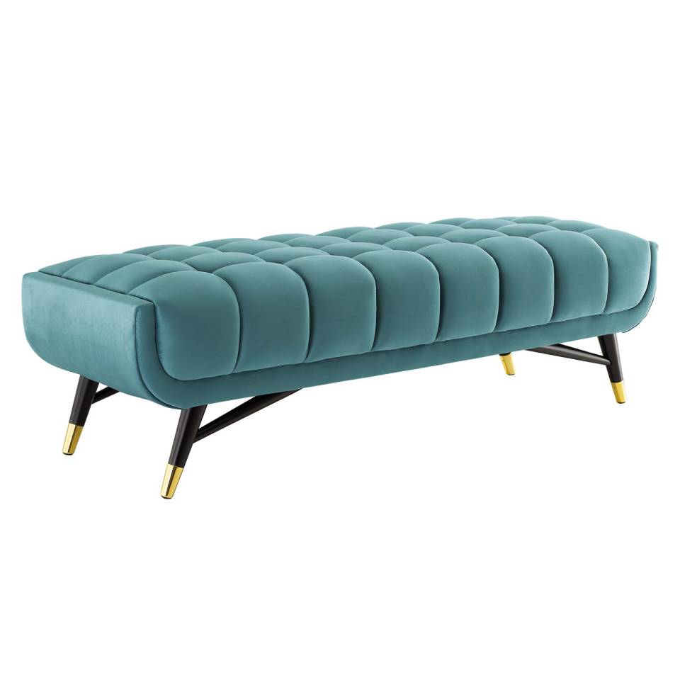 Modway Adept 60" Performance Velvet Bench - EEI-4241 | Benches | Modishstore - 10