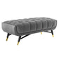 Modway Adept 47.5" Performance Velvet Bench - EEI-4242 | Benches | Modishstore - 2