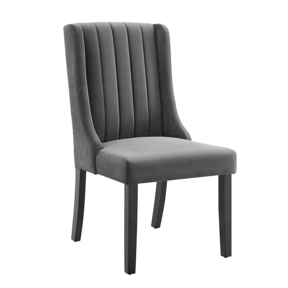 Modway Renew Parsons Performance Velvet Dining Side Chairs - Set of 2 - EEI-4244 | Dining Chairs | Modishstore - 4