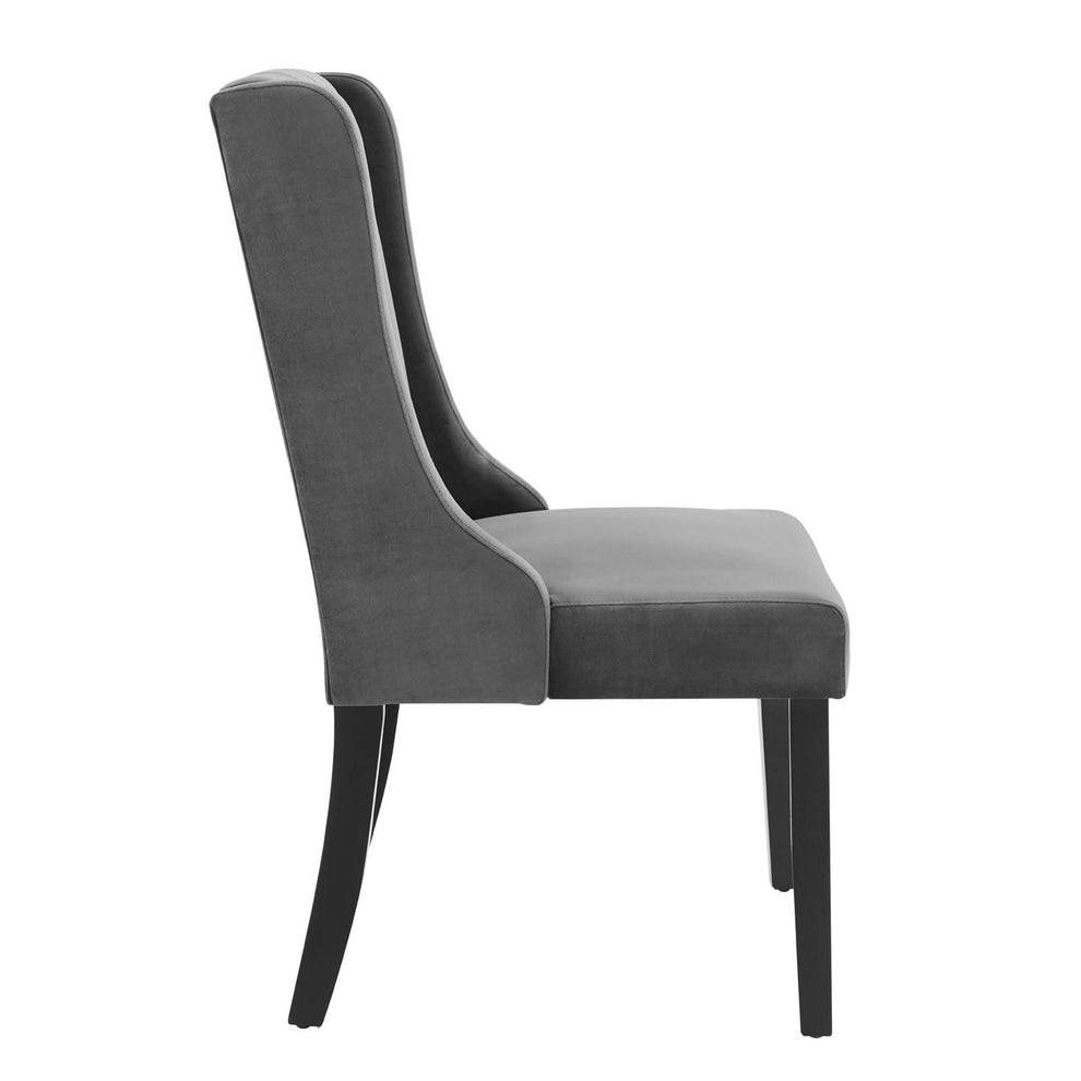 Modway Renew Parsons Performance Velvet Dining Side Chairs - Set of 2 - EEI-4244 | Dining Chairs | Modishstore - 6