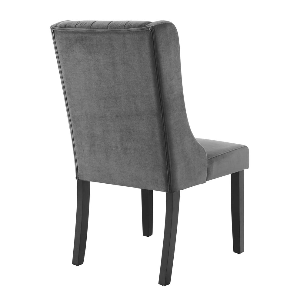 Modway Renew Parsons Performance Velvet Dining Side Chairs - Set of 2 - EEI-4244 | Dining Chairs | Modishstore - 3