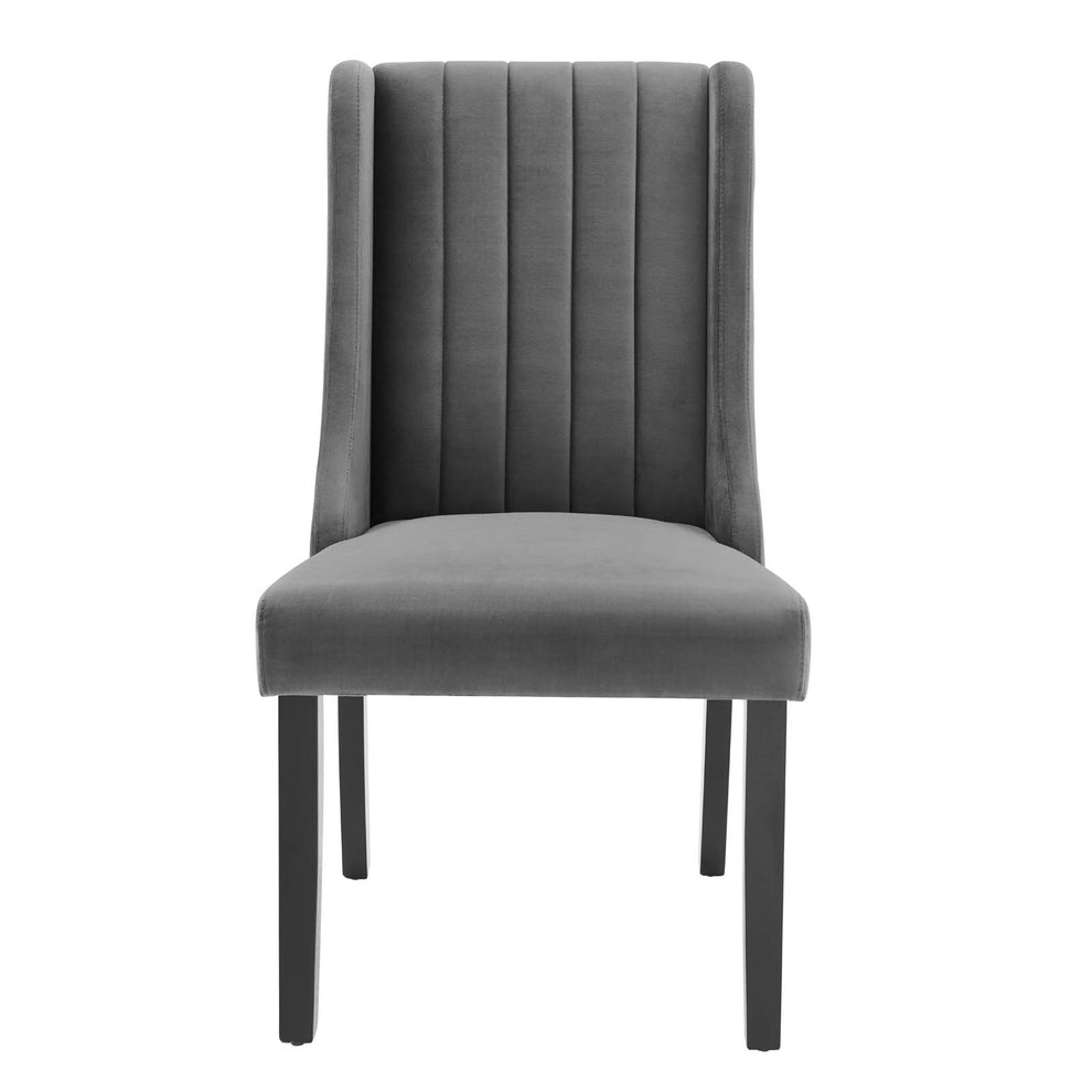 Modway Renew Parsons Performance Velvet Dining Side Chairs - Set of 2 - EEI-4244 | Dining Chairs | Modishstore - 7