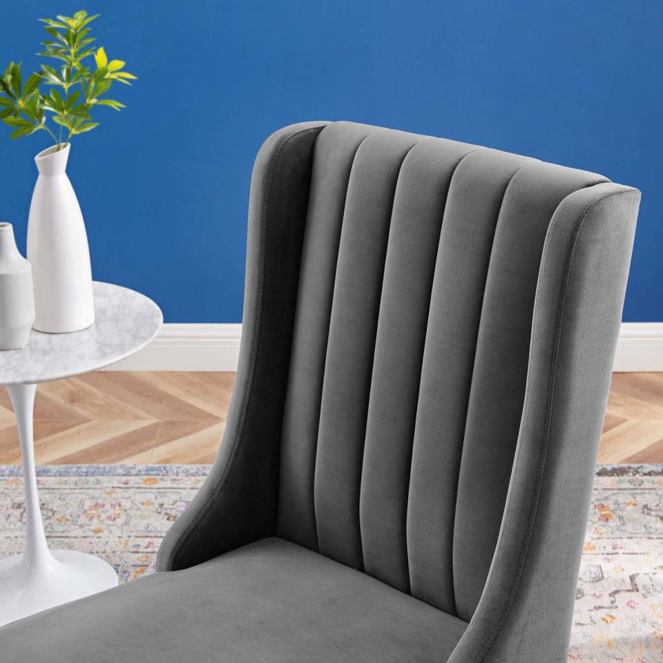 Modway Renew Parsons Performance Velvet Dining Side Chairs - Set of 2 - EEI-4244 | Dining Chairs | Modishstore - 1