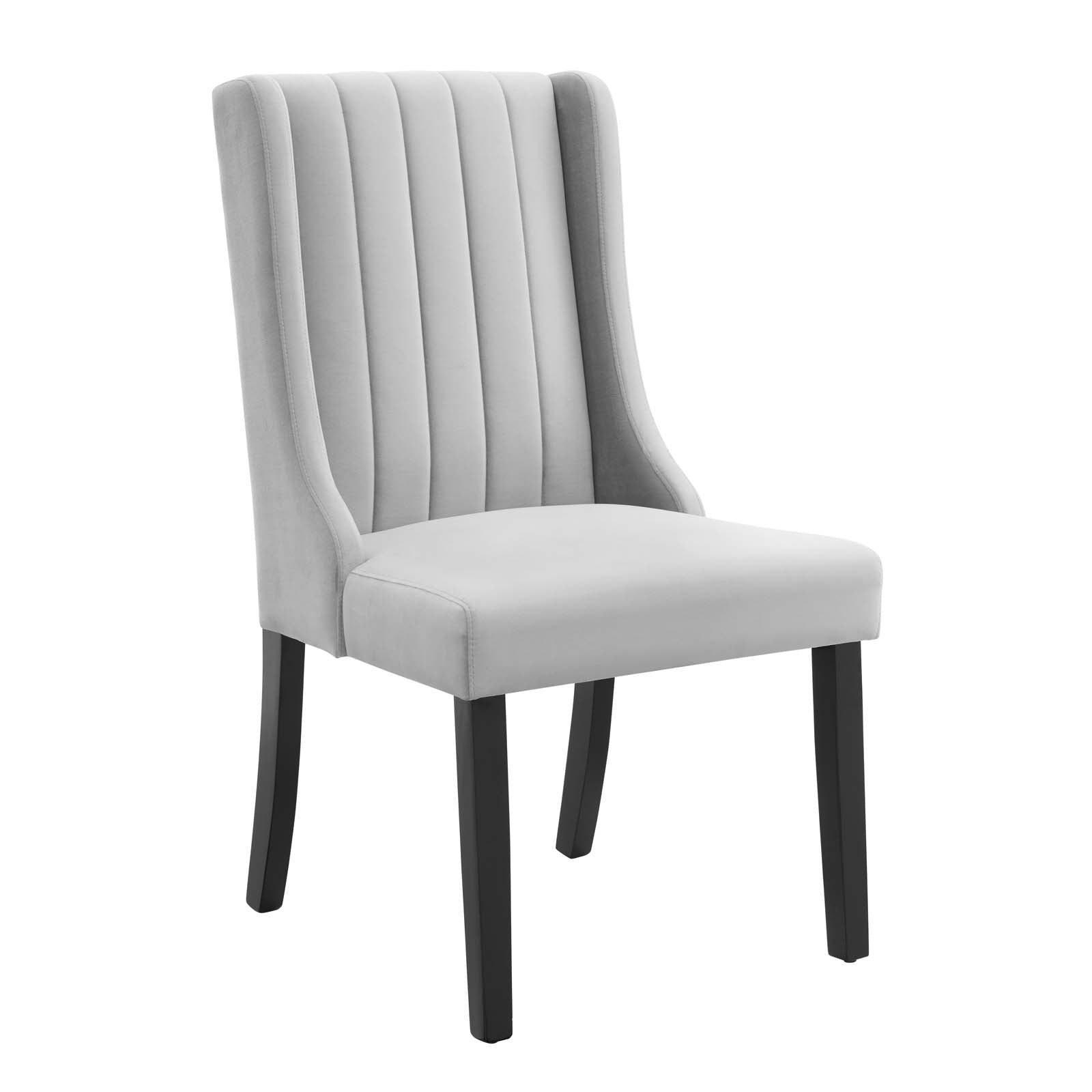 Modway Renew Parsons Performance Velvet Dining Side Chairs - Set of 2 | Dining Chairs | Modishstore-11