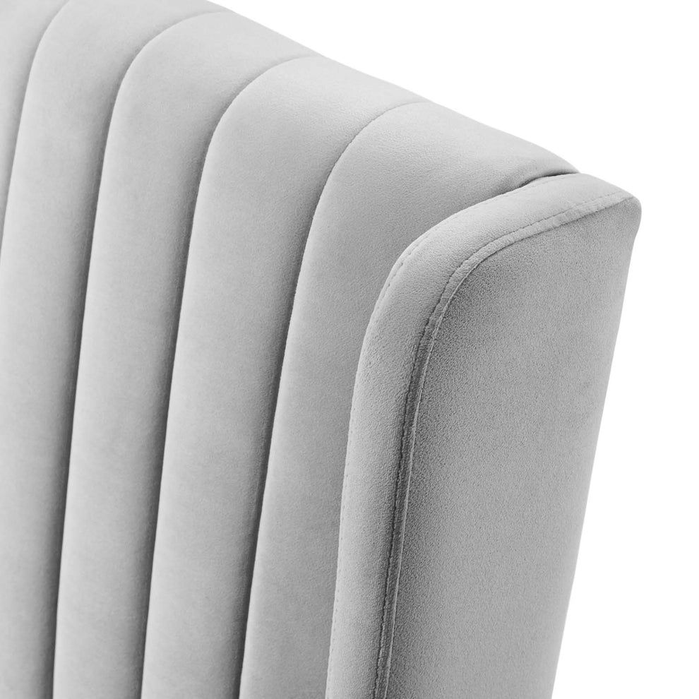 Modway Renew Parsons Performance Velvet Dining Side Chairs - Set of 2 - EEI-4244 | Dining Chairs | Modishstore - 8