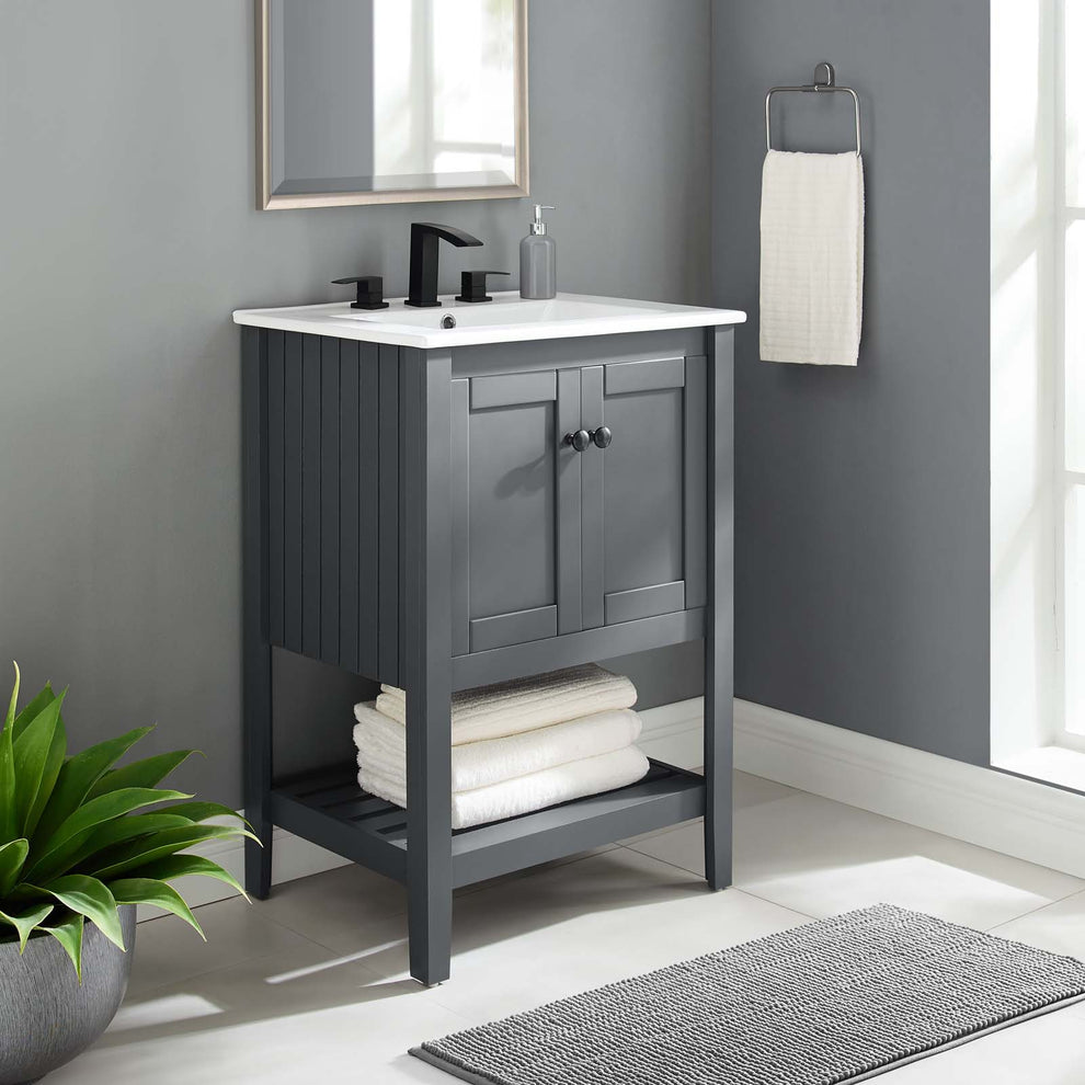 Modway Prestige 24" Bathroom Vanity - EEI-4246 | Bathroom Accessories | Modishstore - 1