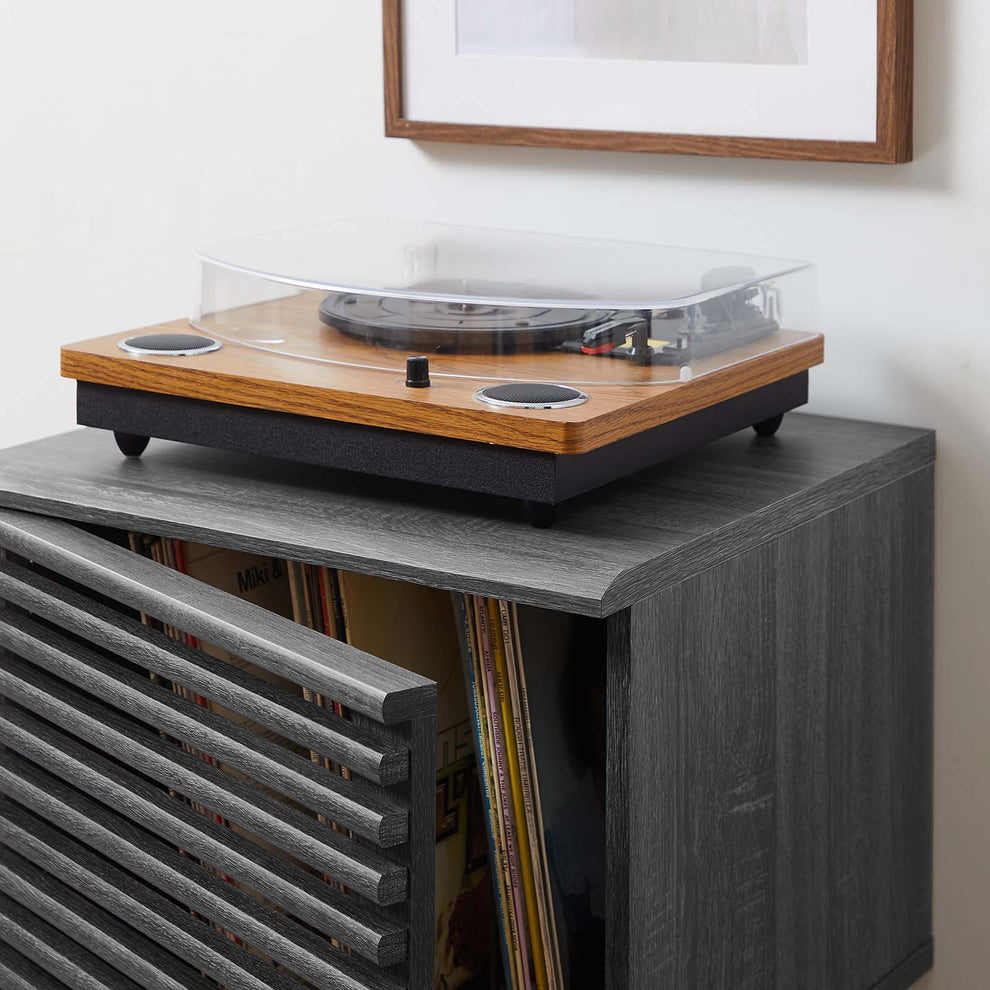 Modway Render Vinyl Record Display Stand - EEI-4262 | Nightstands | Modishstore - 8