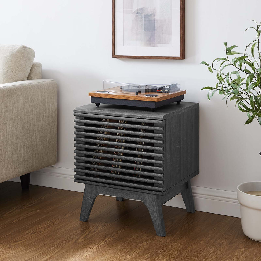 Modway Render Vinyl Record Display Stand - EEI-4262 | Nightstands | Modishstore - 9