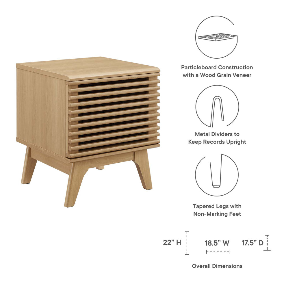 Modway Render Vinyl Record Display Stand - EEI-4262 | Nightstands | Modishstore - 23