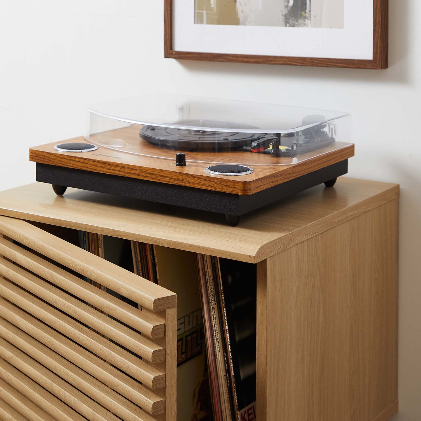 Modway Render Vinyl Record Display Stand | Coffee Tables | Modishstore-16