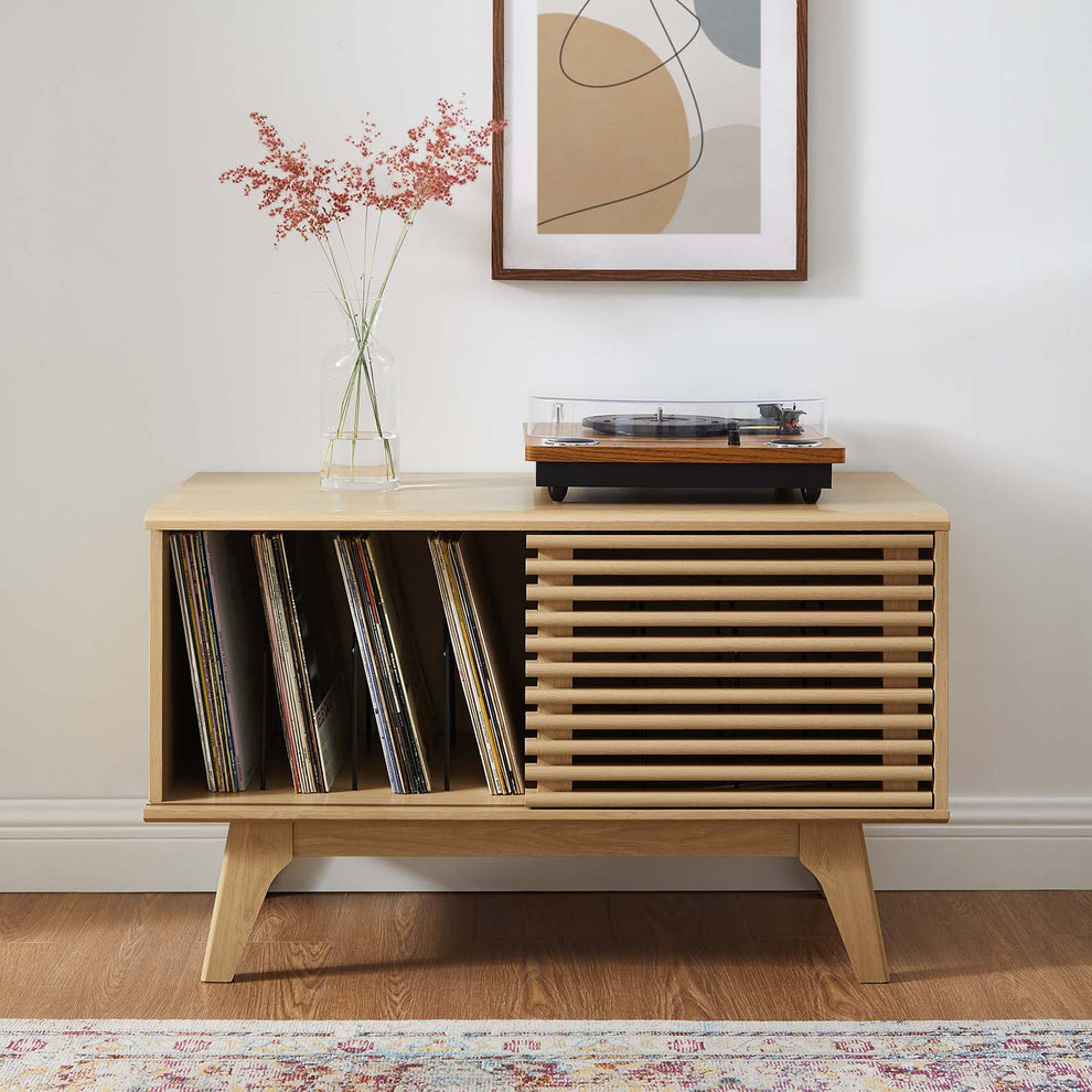 Modway Render Vinyl Record Display Stand - EEI-4263 | Cabinets | Modishstore - 17