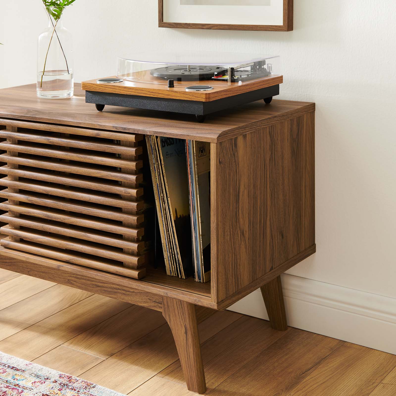 Modway Render Vinyl Record Display Stand | Coffee Tables | Modishstore