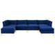 Modway Ardent 6-Piece Performance Velvet Sectional Sofa | Sofas | Modishstore-5