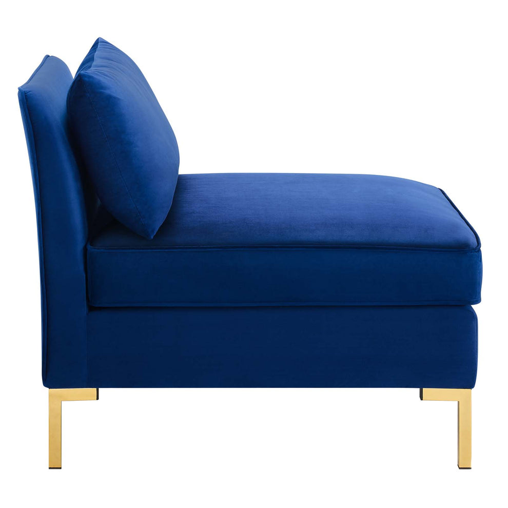 Modway Ardent 5-Piece Performance Velvet Sectional Sofa - EEI-4276 | Sofa Set | Modishstore - 13