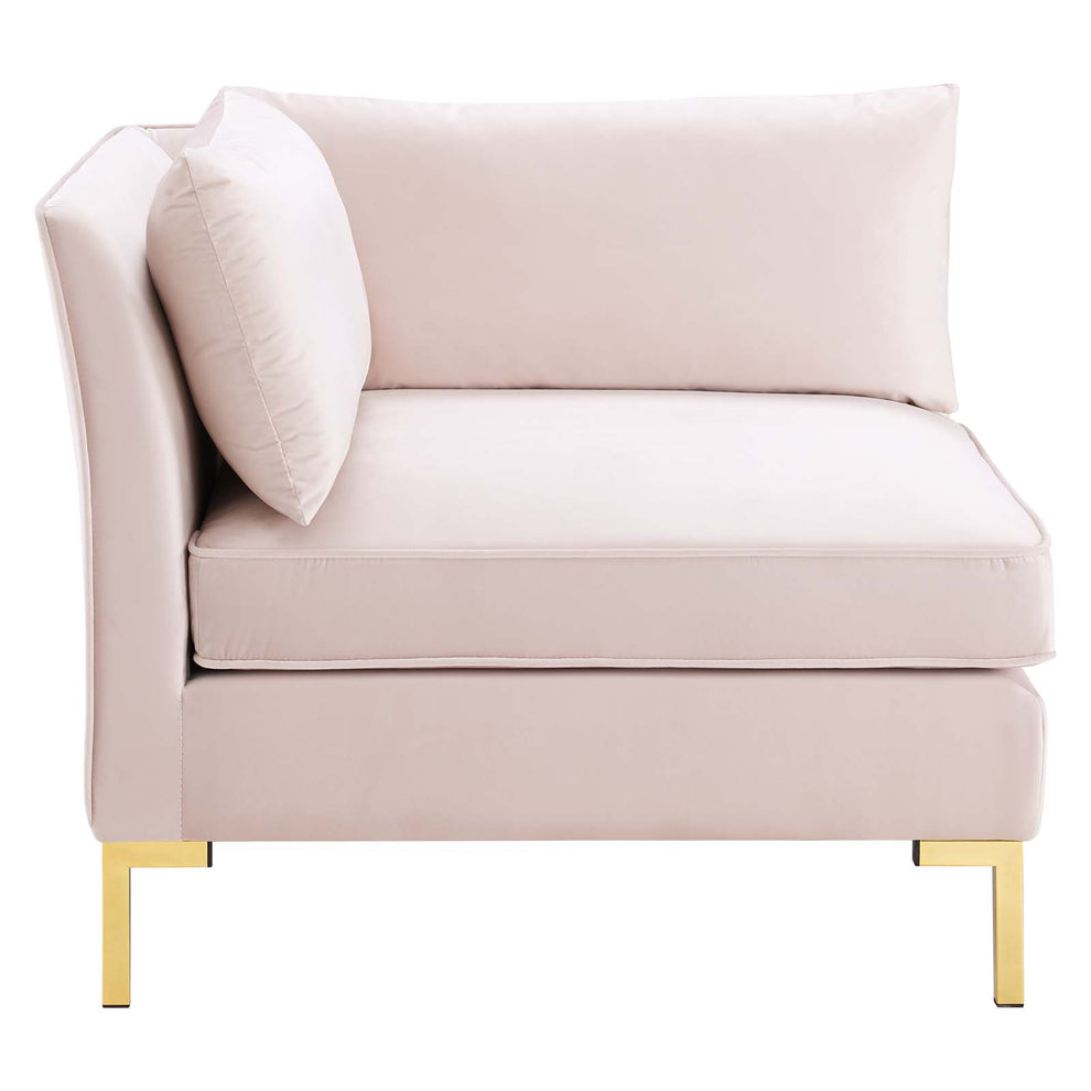 Modway Ardent 5-Piece Performance Velvet Sectional Sofa - EEI-4276 | Sofa Set | Modishstore - 18