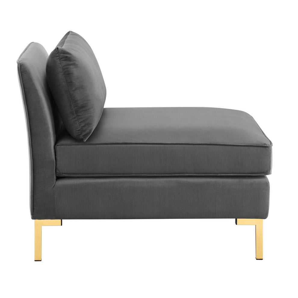 Modway Ardent 7-Piece Performance Velvet Sectional Sofa - EEI-4278 | Sectional | Modishstore - 8