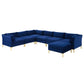 Modway Ardent 7-Piece Performance Velvet Sectional Sofa - EEI-4278 | Sectional | Modishstore - 12