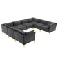 Modway Ardent 8-Piece Performance Velvet Sectional Sofa - EEI-4279 | Sectional | Modishstore - 2