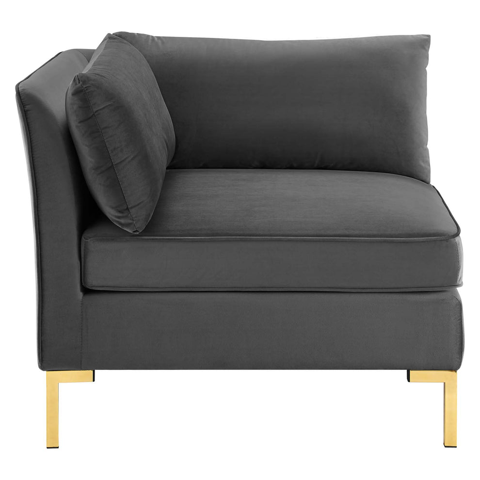Modway Ardent 8-Piece Performance Velvet Sectional Sofa - EEI-4279 | Sectional | Modishstore - 6