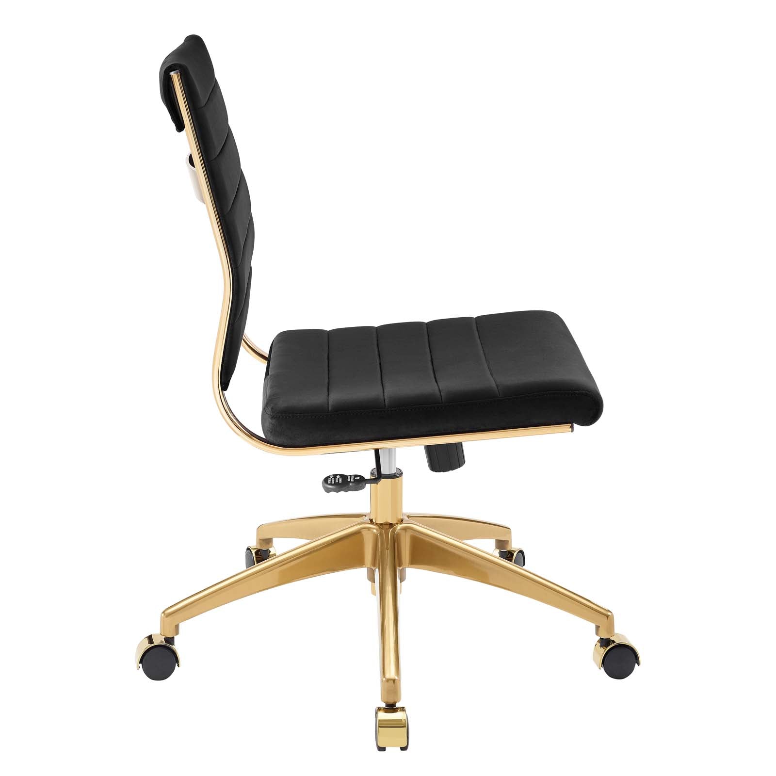Modway Ripple Armless Performance Velvet Office Chair main image 0