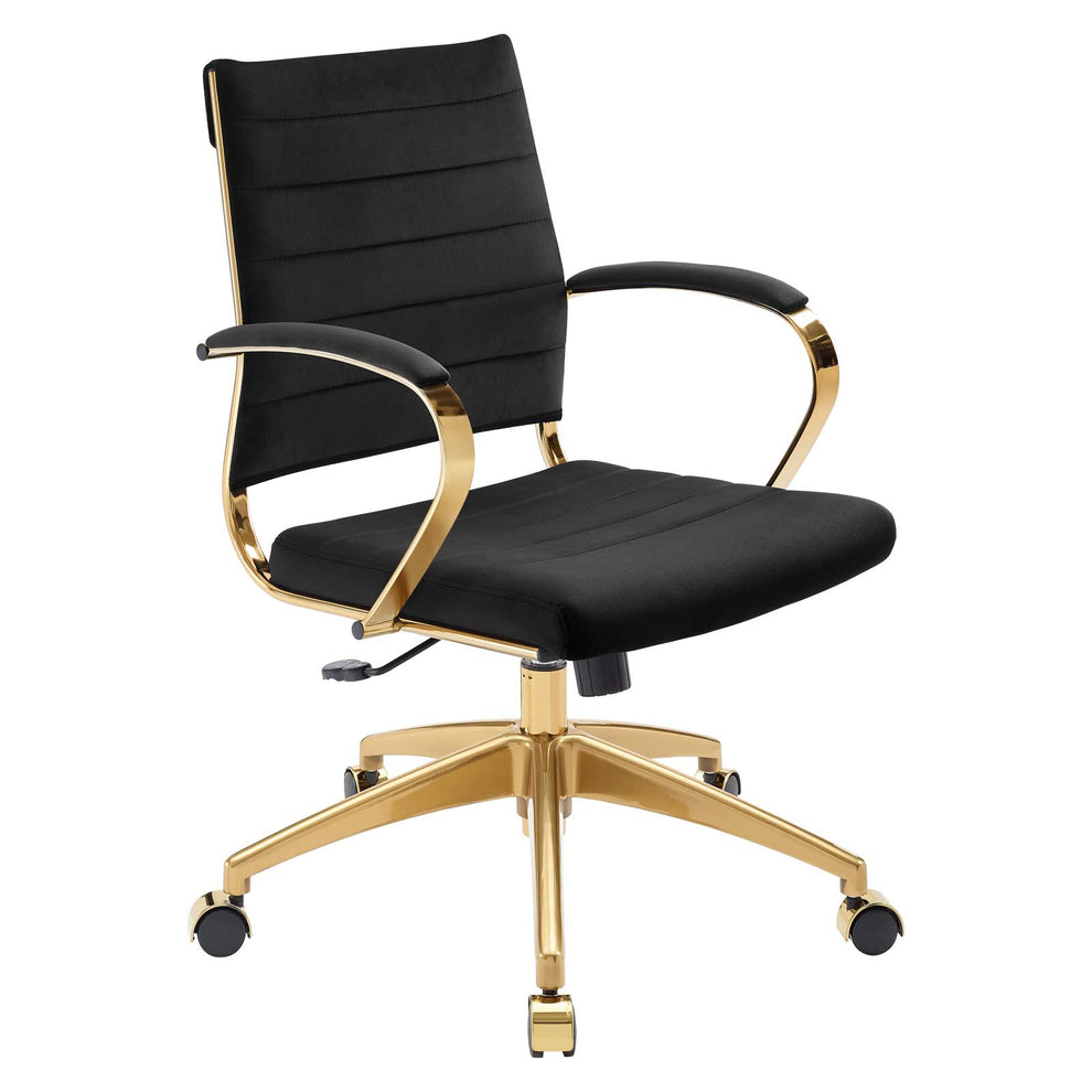 Modway Jive Mid Back Performance Velvet Office Chair - EEI-4281 | Modishstore - 3