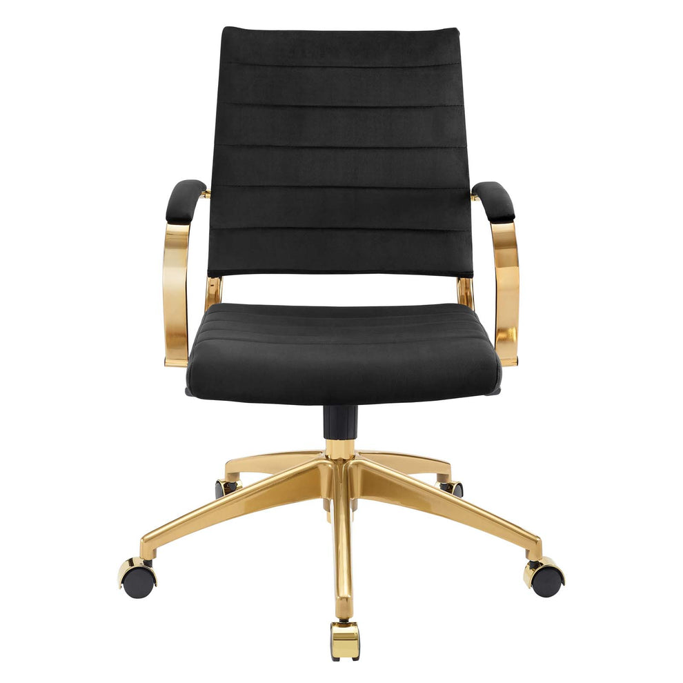 Modway Jive Mid Back Performance Velvet Office Chair - EEI-4281 | Modishstore - 6