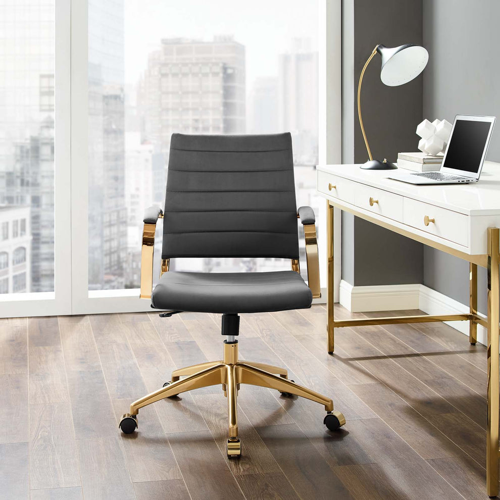 Modway Jive Mid Back Performance Velvet Office Chair - EEI-4281 | Modishstore - 8