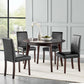 Prosper 5 Piece Faux Leather Dining Set By Modway - EEI-4289 | Dining Sets | Modishstore - 1