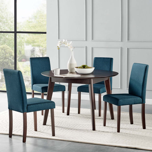 Prosper 5 Piece Upholstered Fabric Dining Set By Modway - EEI-4290 | Dining Sets | Modishstore
