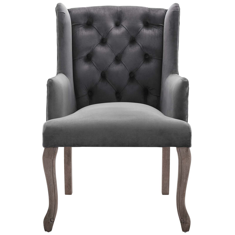 Modway Realm Armchair Performance Velvet Set of 2 - EEI-4292 | Armchairs | Modishstore - 3