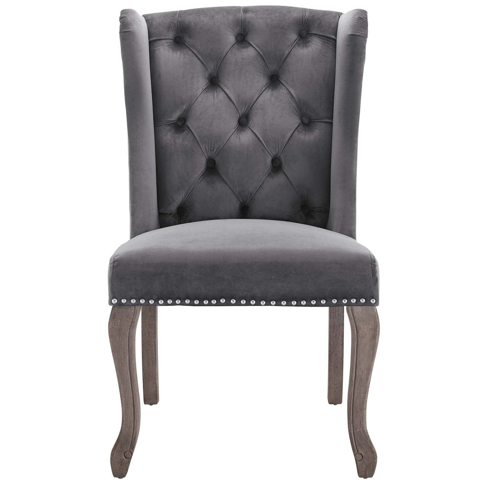 Modway Apprise Side Chair Performance Velvet Set of 2 - EEI-4293 | Side Chairs | Modishstore - 6