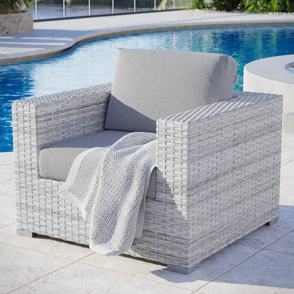 Modway Convene Outdoor Patio Armchair - EEI-4297 | Outdoor Chairs | Modishstore - 5