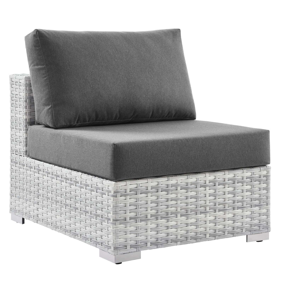 Modway Convene Outdoor Patio Armless Chair - EEI-4298 | Outdoor Chairs | Modishstore - 1