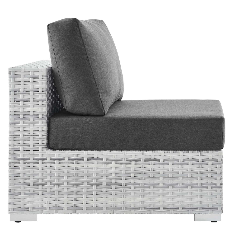 Modway Convene Outdoor Patio Armless Chair - EEI-4298 | Outdoor Chairs | Modishstore - 2