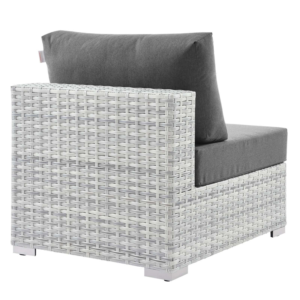 Modway Convene Outdoor Patio Armless Chair - EEI-4298 | Outdoor Chairs | Modishstore - 3