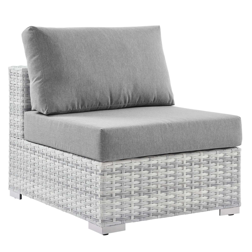 Modway Convene Outdoor Patio Armless Chair - EEI-4298 | Outdoor Chairs | Modishstore - 4