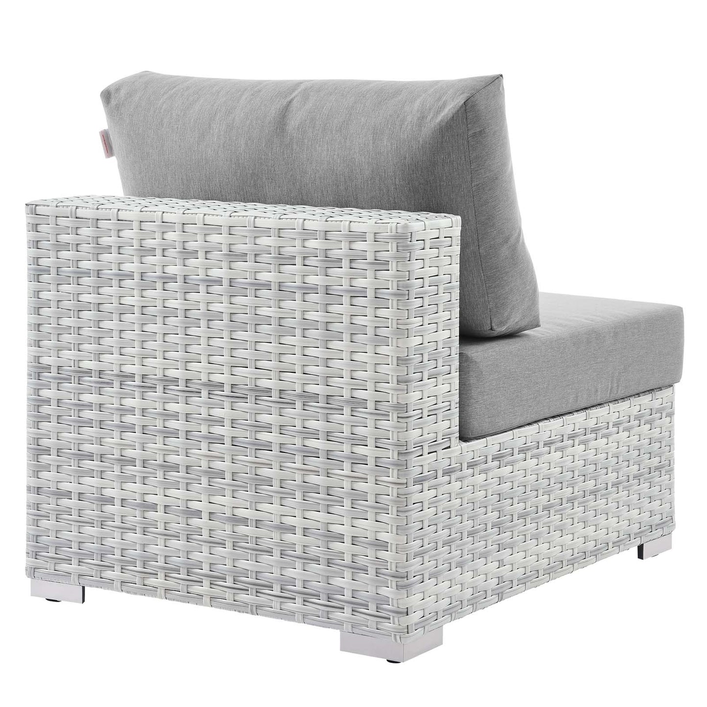 Modway Convene Outdoor Patio Armless Chair - EEI-4298 | Outdoor Chairs | Modishstore - 5