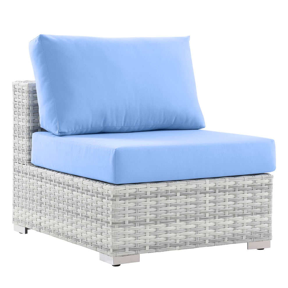Modway Convene Outdoor Patio Armless Chair - EEI-4298 | Outdoor Chairs | Modishstore - 7