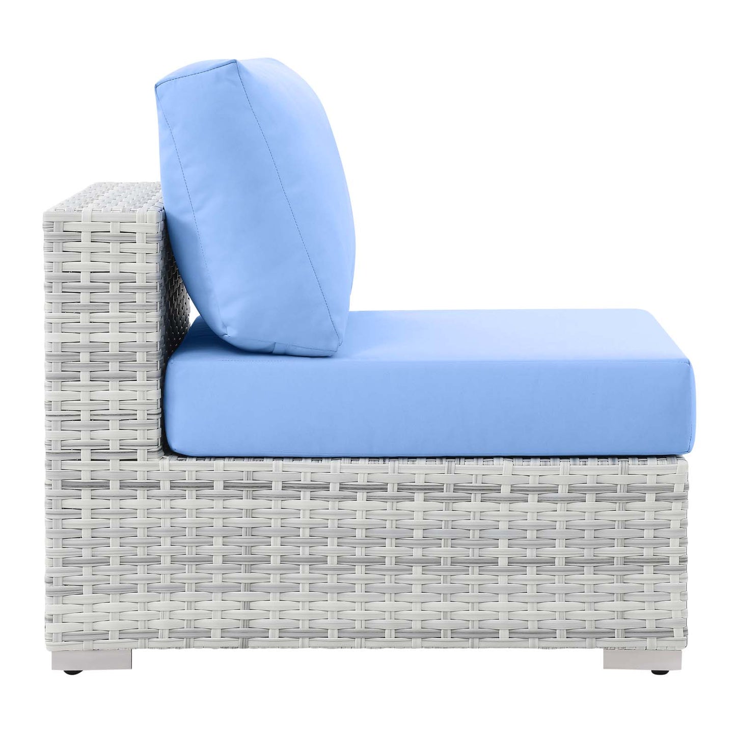 Modway Convene Outdoor Patio Armless Chair - EEI-4298 | Outdoor Chairs | Modishstore - 8