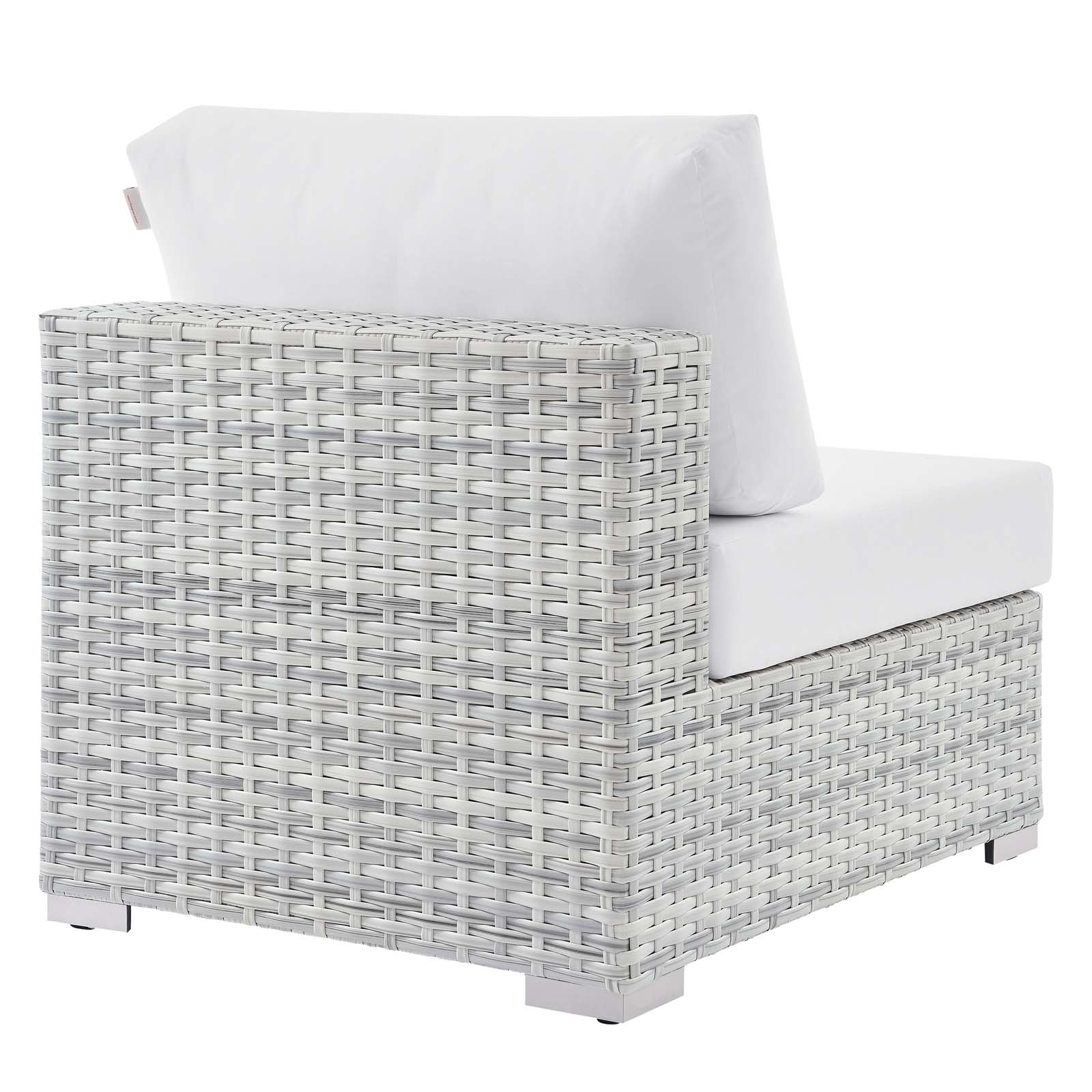 Modway Convene Outdoor Patio Armless Chair - EEI-4298 | Outdoor Chairs | Modishstore - 15