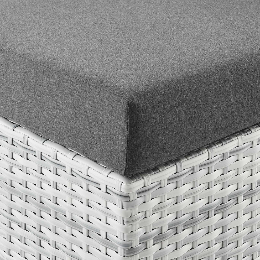 Modway Convene Outdoor Patio Ottoman - EEI-4301 | Outdoor Ottomans | Modishstore - 3
