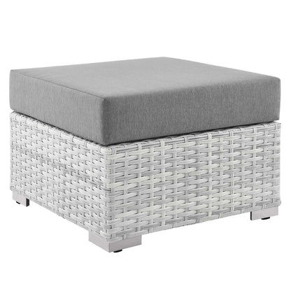 Modway Convene Outdoor Patio Ottoman - EEI-4301 | Outdoor Ottomans | Modishstore - 4