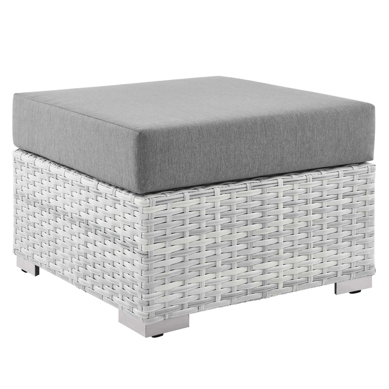 Modway Convene Outdoor Patio Ottoman - EEI-4301 | Outdoor Ottomans | Modishstore - 4