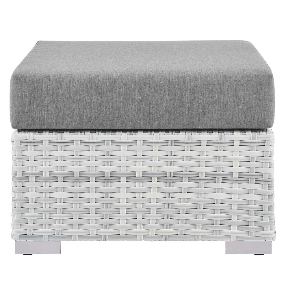 Modway Convene Outdoor Patio Ottoman - EEI-4301 | Outdoor Ottomans | Modishstore - 5